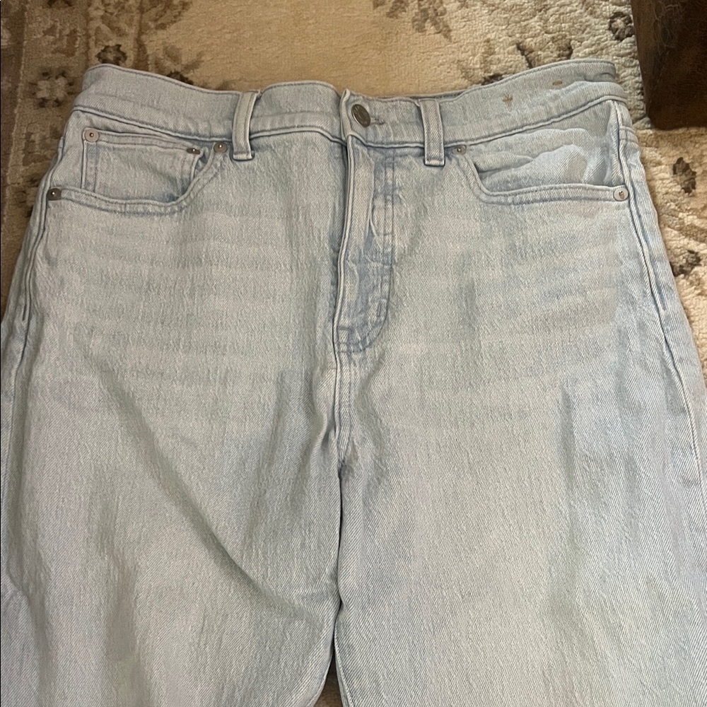 Madewell Light Blue Straight Leg Jeans